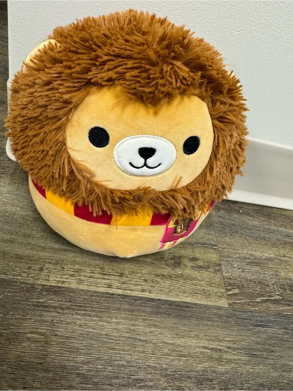 Kellytoy Squishmallows Gryffindor Lion Plush - Brown, Gold, Red with Tag